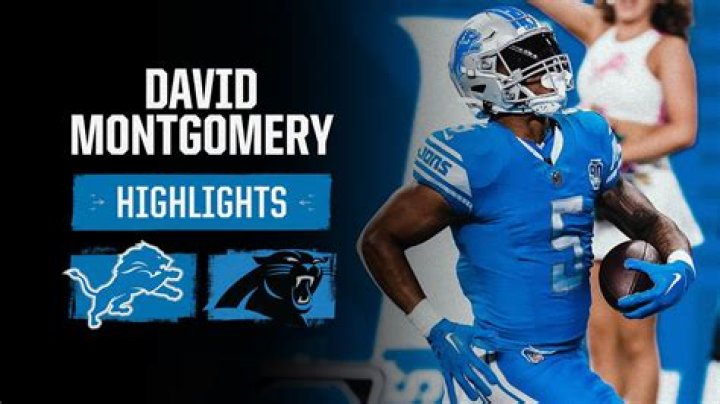 Know About David Montgomery; NFL, Girlfriend, Stats, Contract, Salary