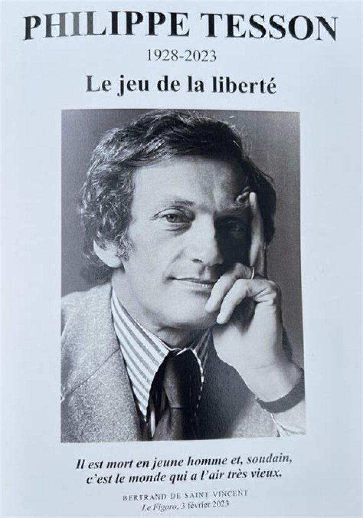 Mort De Philippe Tesson