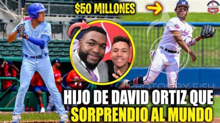 Who is David Ortiz’s Son?; EXPLORE D’Angelo Ortiz Wiki Facts and Net Worth in 2019