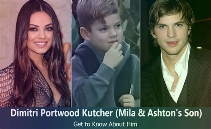 Who is Dimitri Portwood Kutcher? All About Ashton Kutcher and Mila’ Son